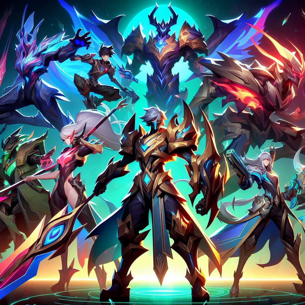 Meluncurkan koleksi PNG Hero Legends Hero terbaik untuk gamer