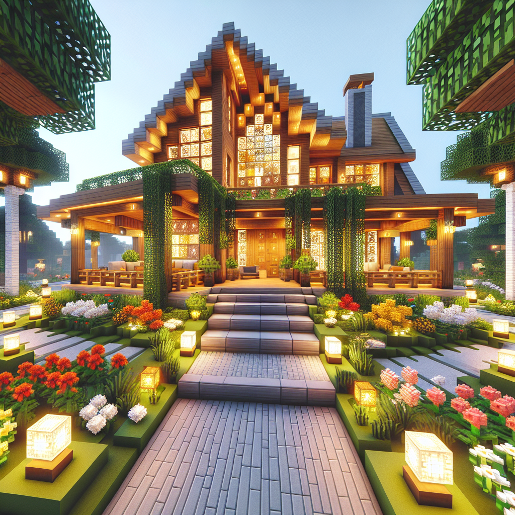 Inspirasi Desain Rumah Minecraft yang Mudah Ditiru dan Fungsional